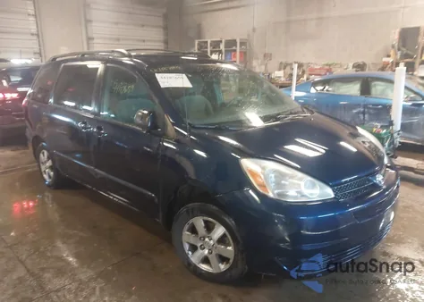 2005 Toyota Sienna Le из США, поврежденный, VIN 5TDZA23C25S320656